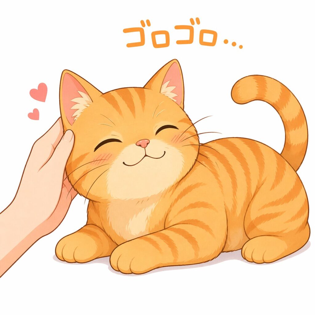 猫がゴロゴロ言う理由と意味を解説する記事のメイン画像